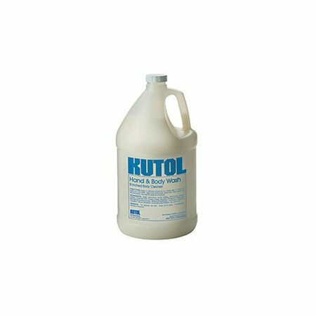 HENSON GROUP Kutol Hand & Body Wash, 1 Gallon, Color White Pearl, 4PK 50109